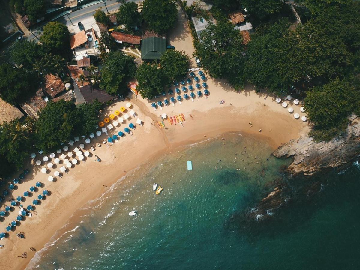 Bangalo Com Vista Para O Mar No Condominio Yacamim Ilhabela Praia Do Curral Eksteriør bilde