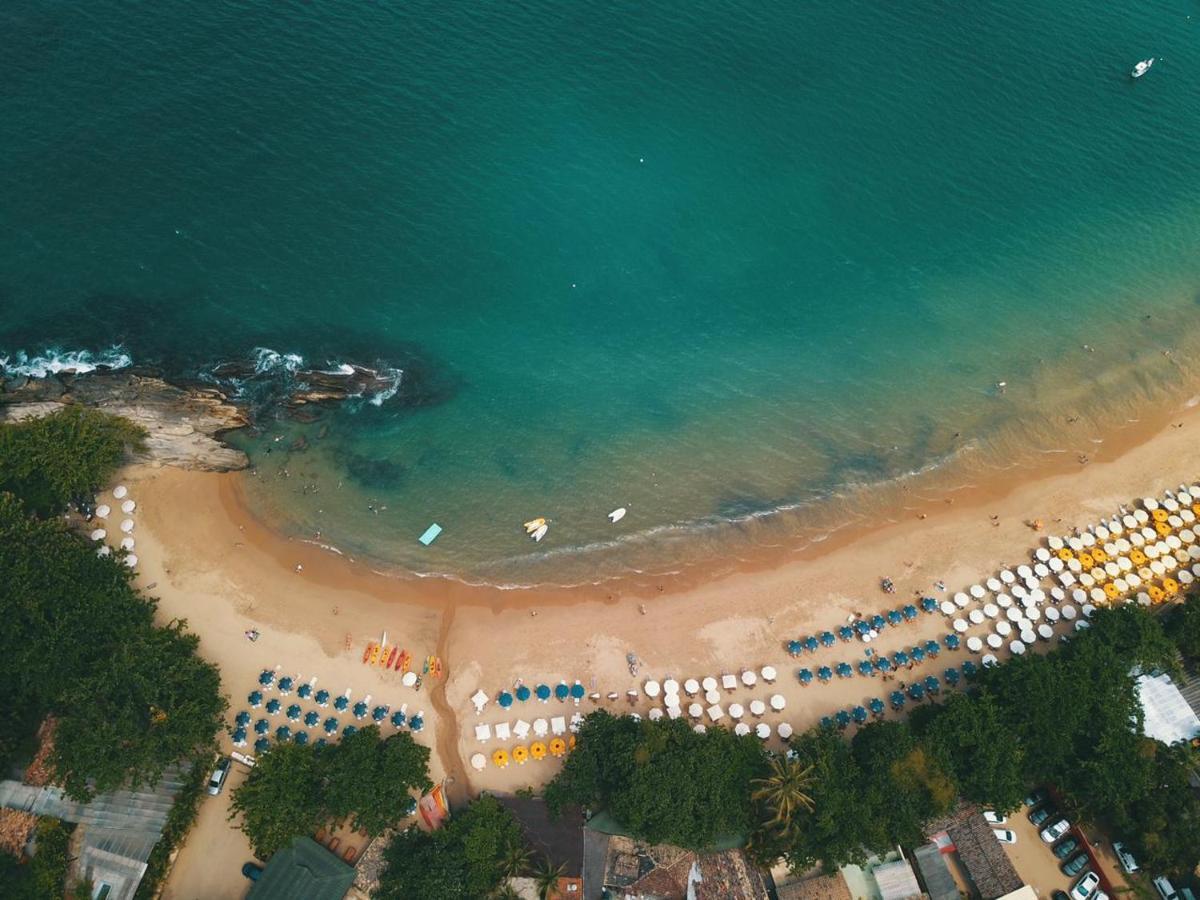 Bangalo Com Vista Para O Mar No Condominio Yacamim Ilhabela Praia Do Curral Eksteriør bilde