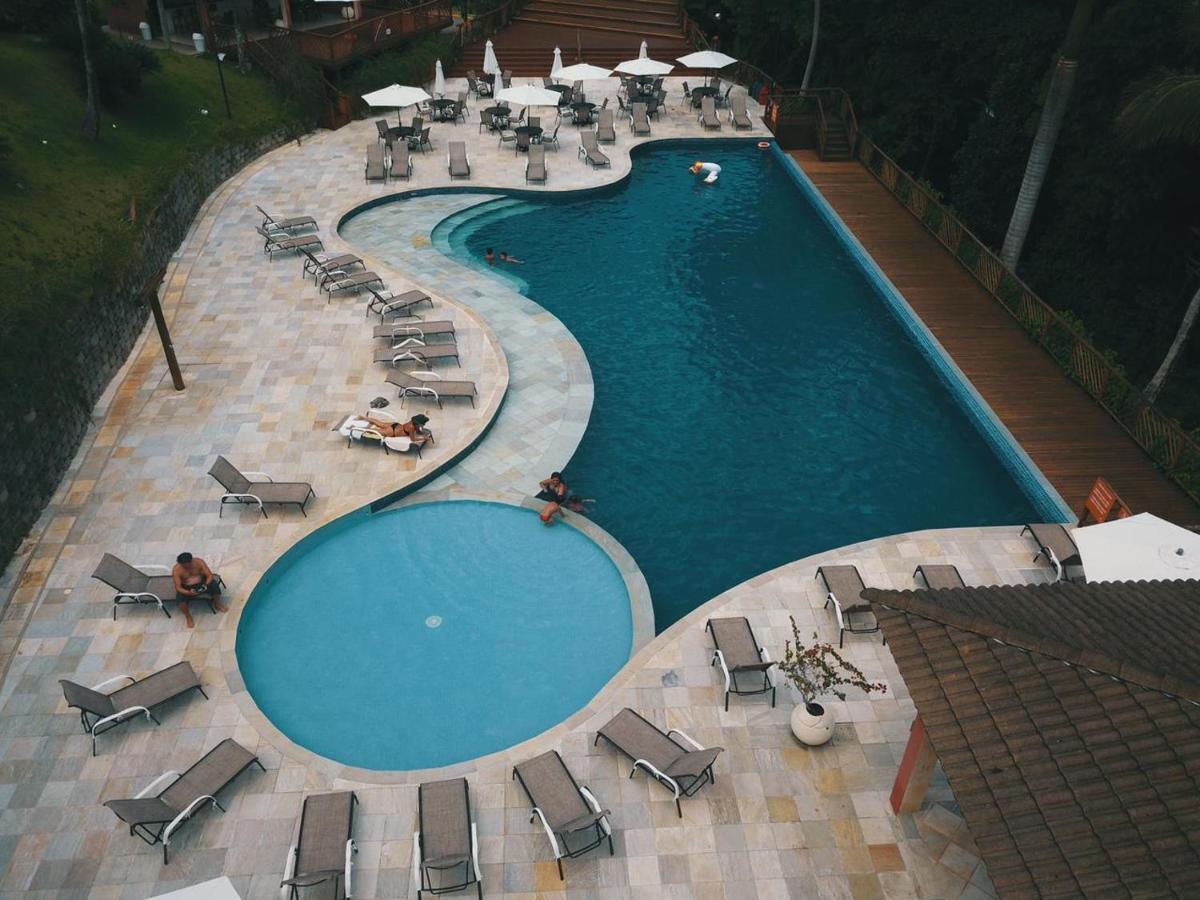 Bangalo Com Vista Para O Mar No Condominio Yacamim Ilhabela Praia Do Curral Eksteriør bilde