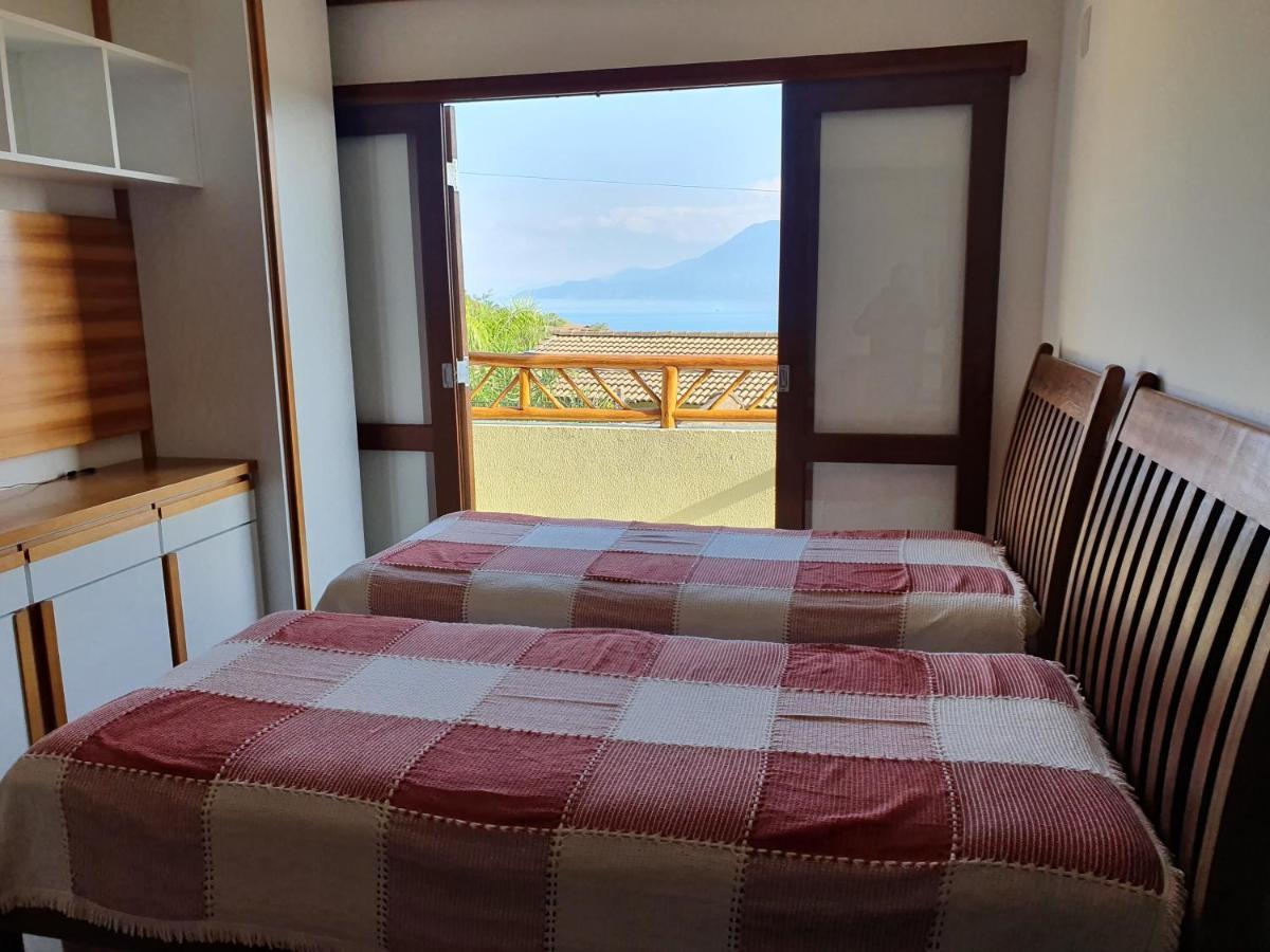 Bangalo Com Vista Para O Mar No Condominio Yacamim Ilhabela Praia Do Curral Eksteriør bilde