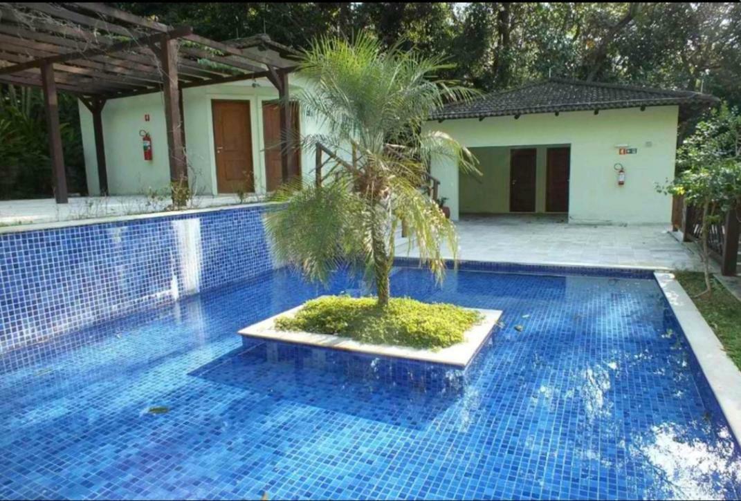 Bangalo Com Vista Para O Mar No Condominio Yacamim Ilhabela Praia Do Curral Eksteriør bilde